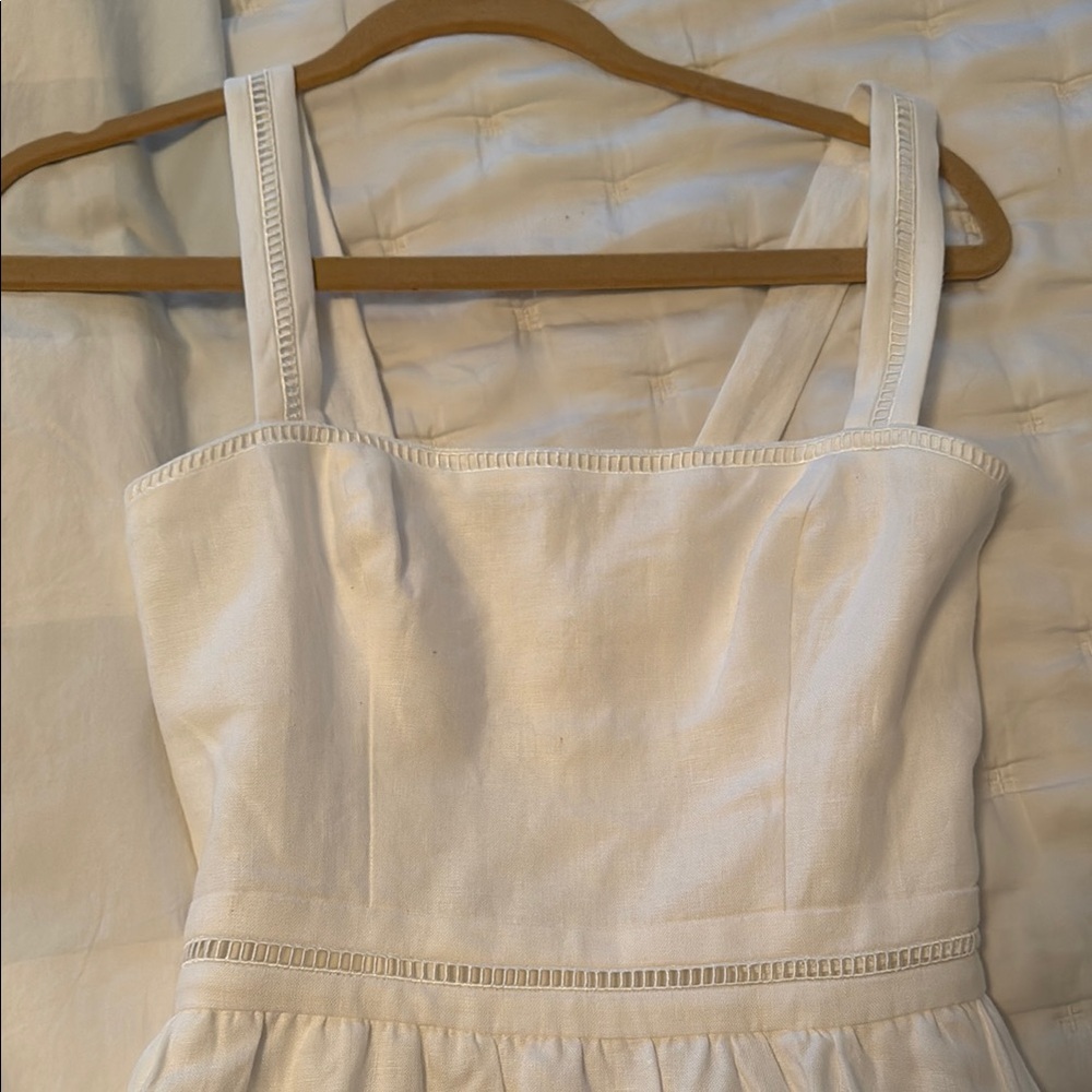 Reformation White Everett Midi Dress - Picture 3 of 7